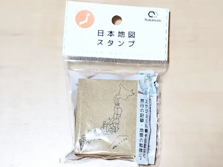 セリア『日本地図』