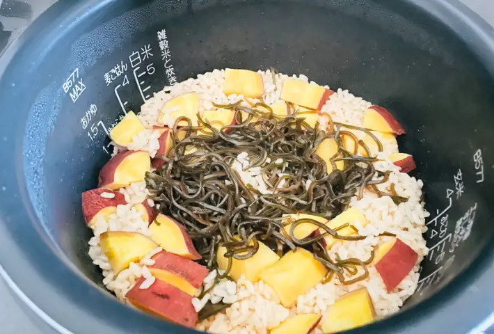 炊き上がった画像（撮影：エニママ）