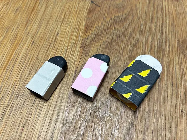 手作り消しゴムカバー
