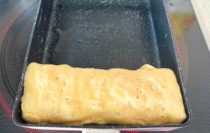 焼き終わりの画像（撮影：エニママ）