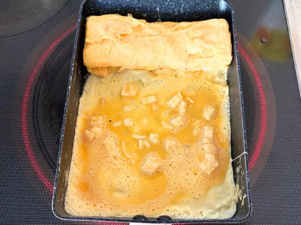 玉子焼きの画像（撮影：エニママ）