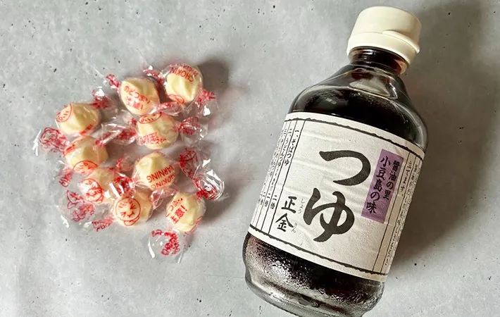 キャンディチーズとめんつゆの画像（撮影:エニママ）