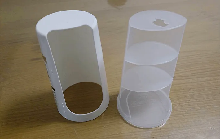 『おかずカップ収納タワー』の内部画像（撮影：エニママ）