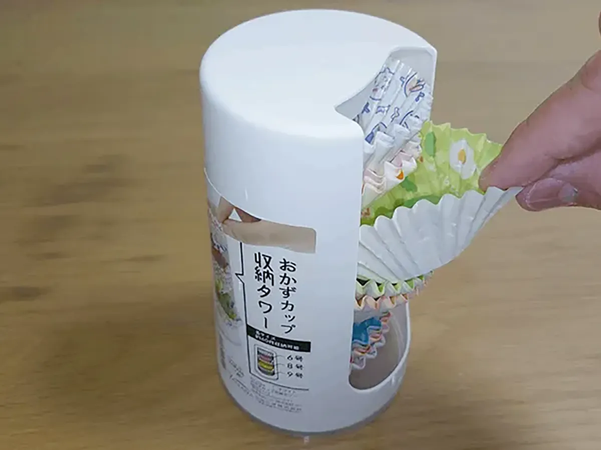 おかずカップタワー