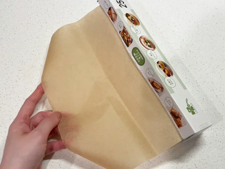 クッキングシートの写真(撮影:grapeライフハック編集部)