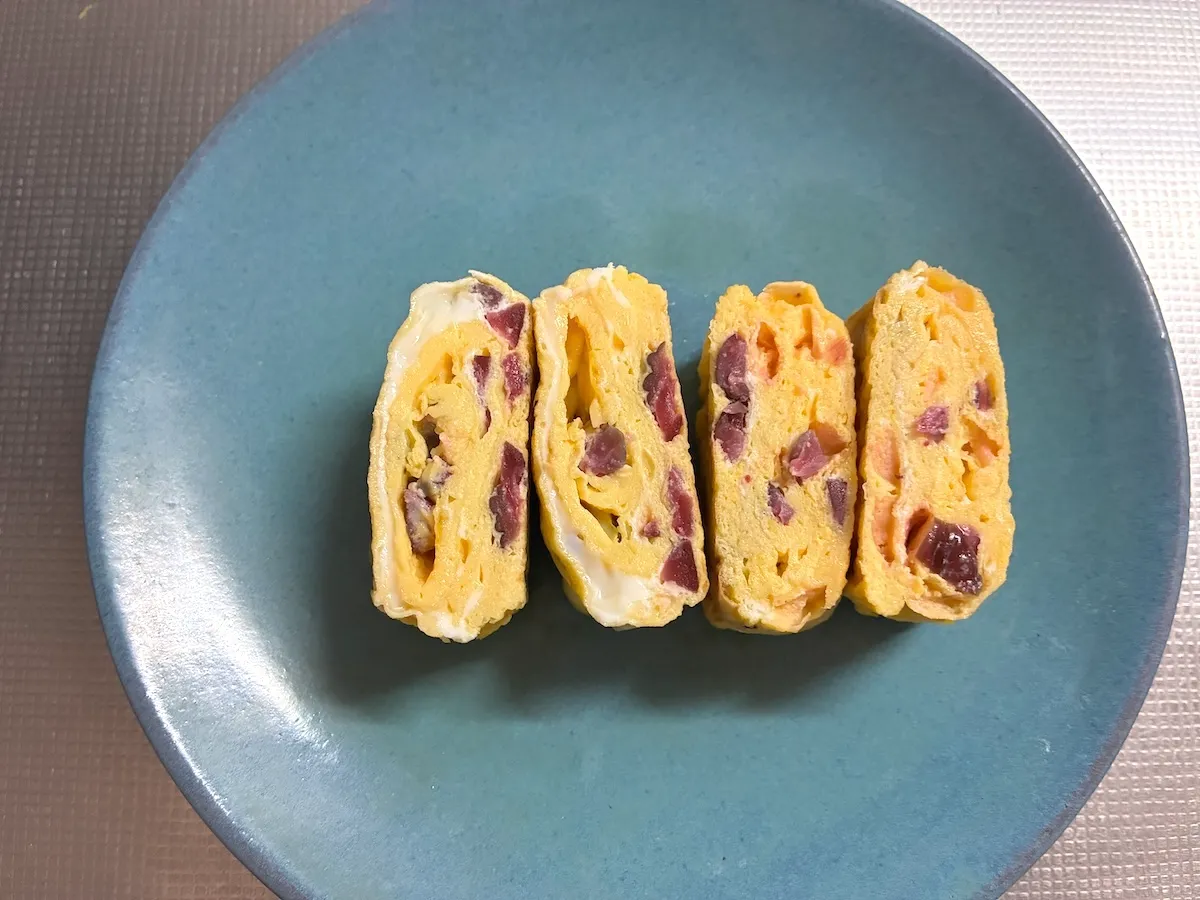 しば漬け入り玉子焼き