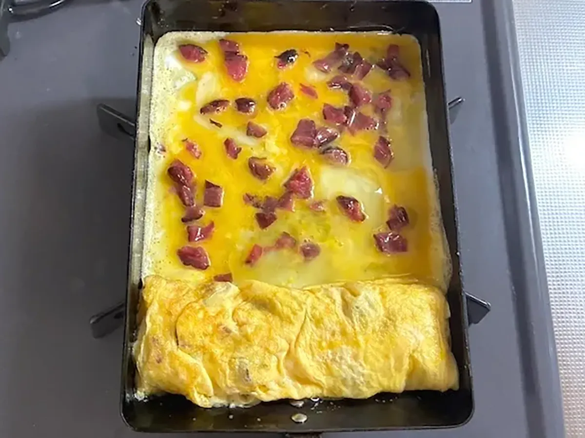 しば漬け入り玉子焼き