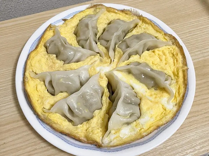 焼き上がった餃子の写真（撮影：grapeフード編集部）