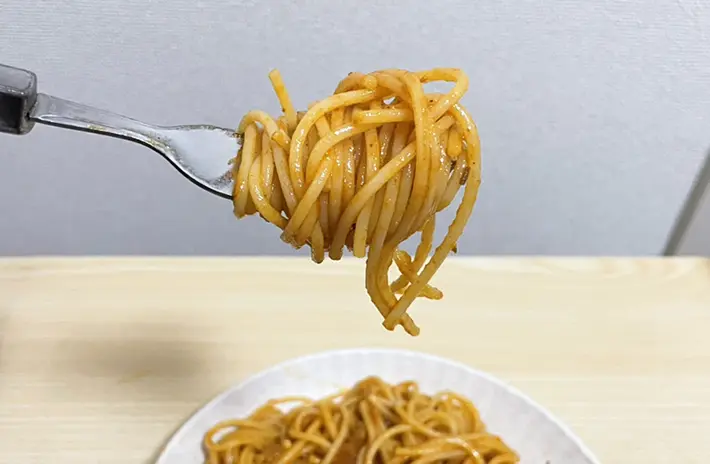 パスタの写真（撮影：grapeフード編集部）