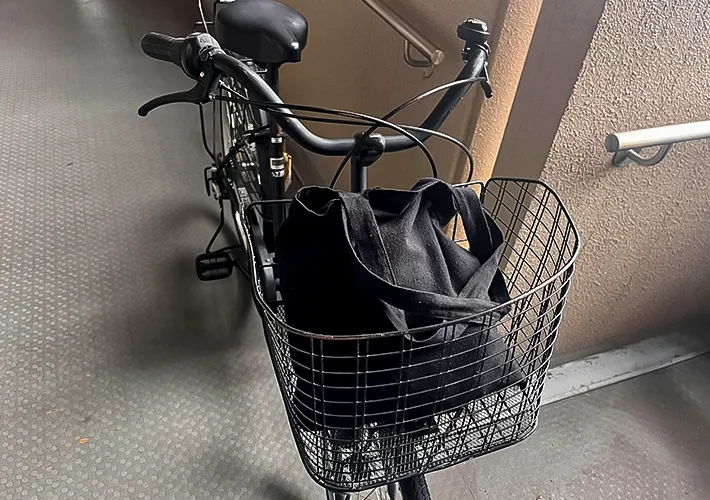 自転車の写真（撮影：ワード）