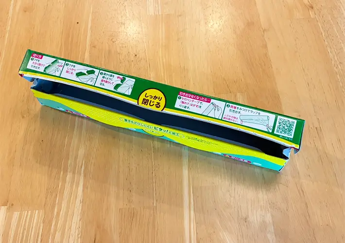 ラップの活用写真（撮影：grapeライフハック編集部）
