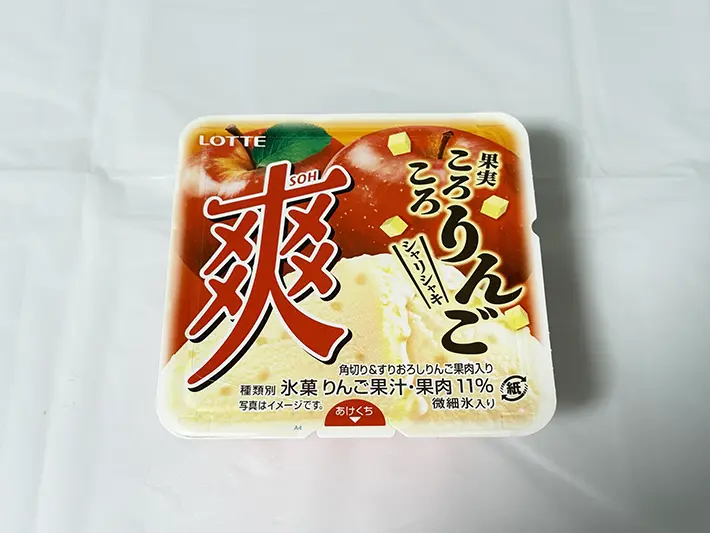 『爽　果実ころころりんご』の画像