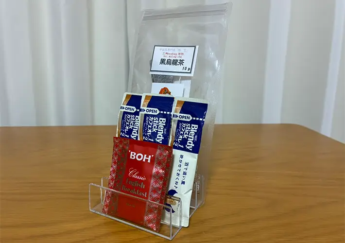 デスク仕切りスタンドの写真（撮影：grapeライフハック編集部）