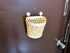 バンブーバスケットの活用写真（撮影：grapeライフハック編集部）