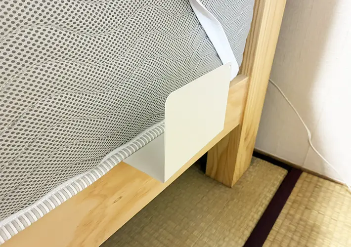 ブックエンドの活用写真（撮影：grapeライフハック編集部）