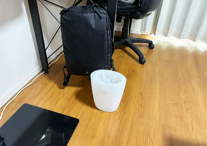 クリアファイルの活用写真（撮影：grapeライフハック編集部）