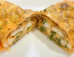 玉子焼きが完成した場面（撮影：grapeフード編集部）