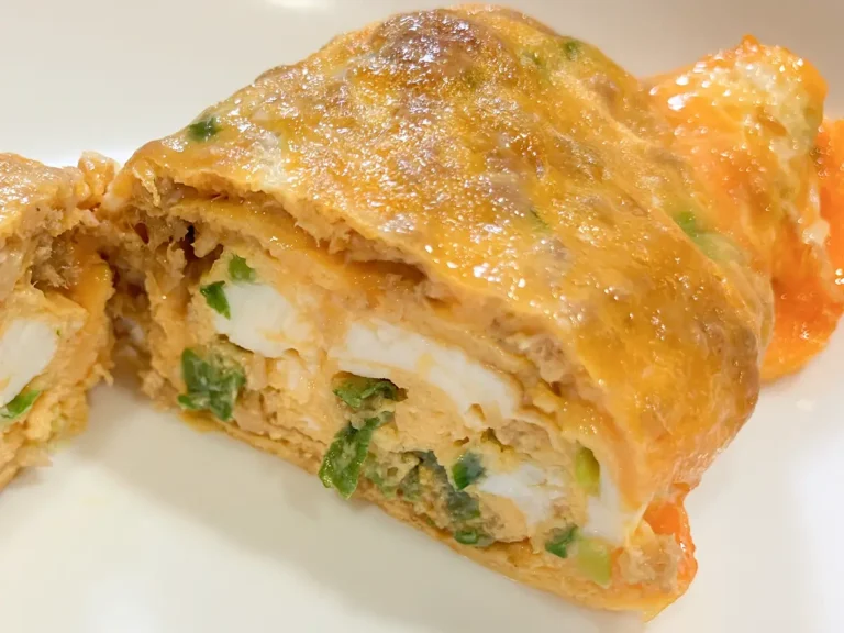 玉子焼きが完成した場面（撮影：grapeフード編集部）