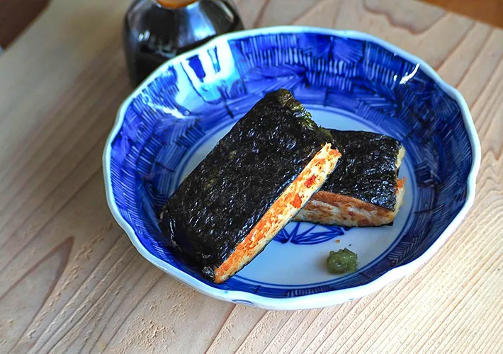 『鶏むね海苔巻きつくね』の写真
