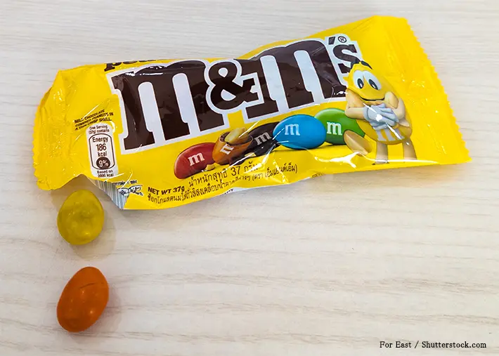 『M&M’sピーナッツ』の写真