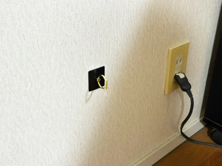 スマホリングの活用写真(撮影:grapeライフハック編集部)