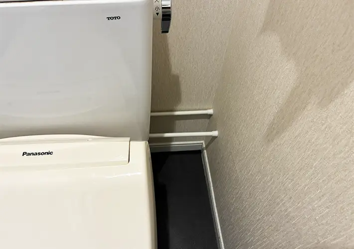 つっぱり棒の活用写真（撮影：grapeライフハック編集部）