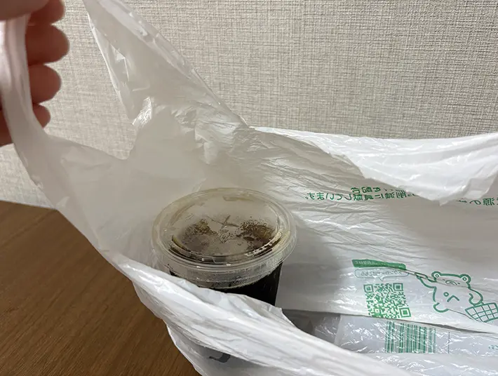 カップコーヒーの画像