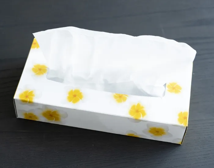 ティッシュの箱
