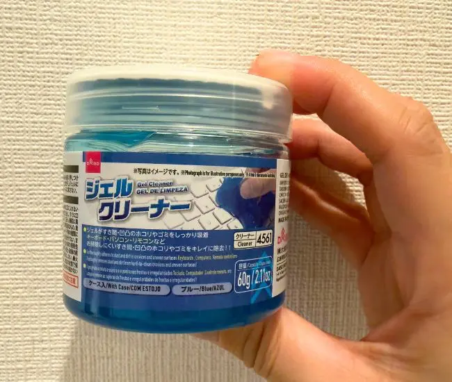 ダイソーのジェルクリーナー（撮影：grapeライフハック編集部）