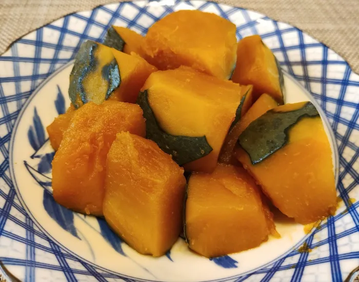 カボチャの煮つけの写真
