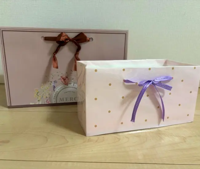 完成した収納ボックス（撮影：grapeライフハック編集部）