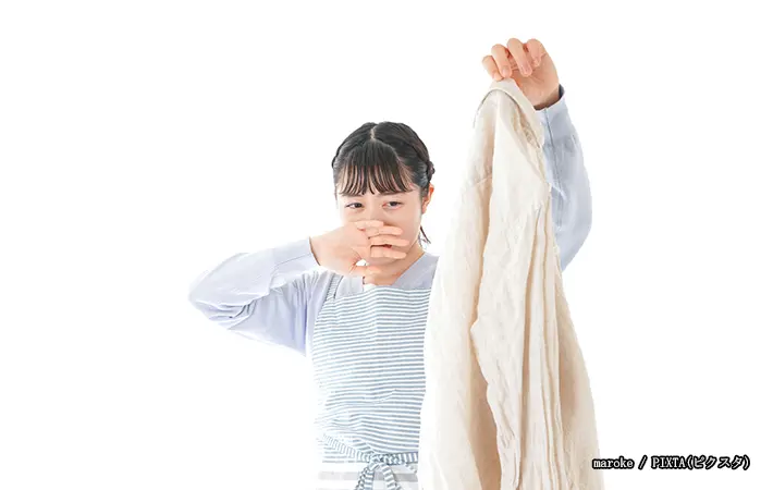 万が一、手や衣類に臭いがついてしまった時の対処法