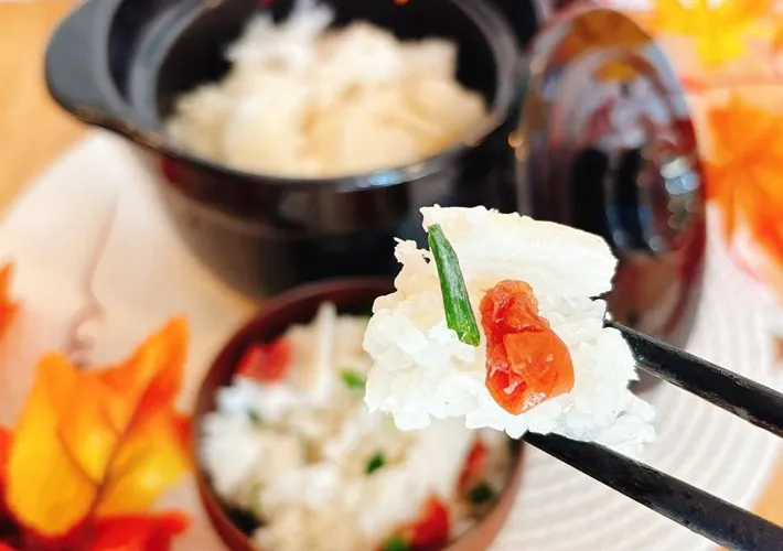 『長芋の炊き込みご飯』の完成写真（撮影：キジカク）
