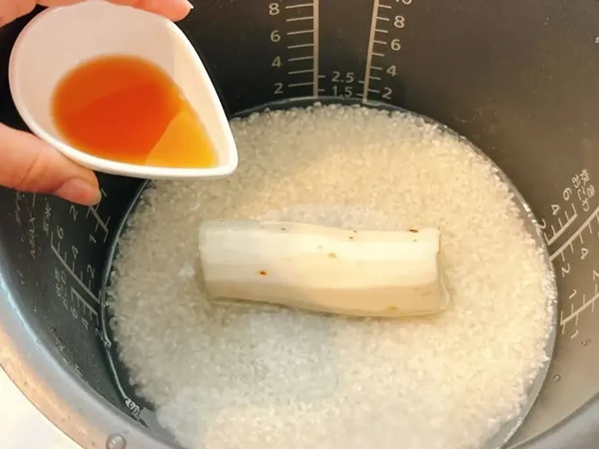 長芋の炊き込みご飯