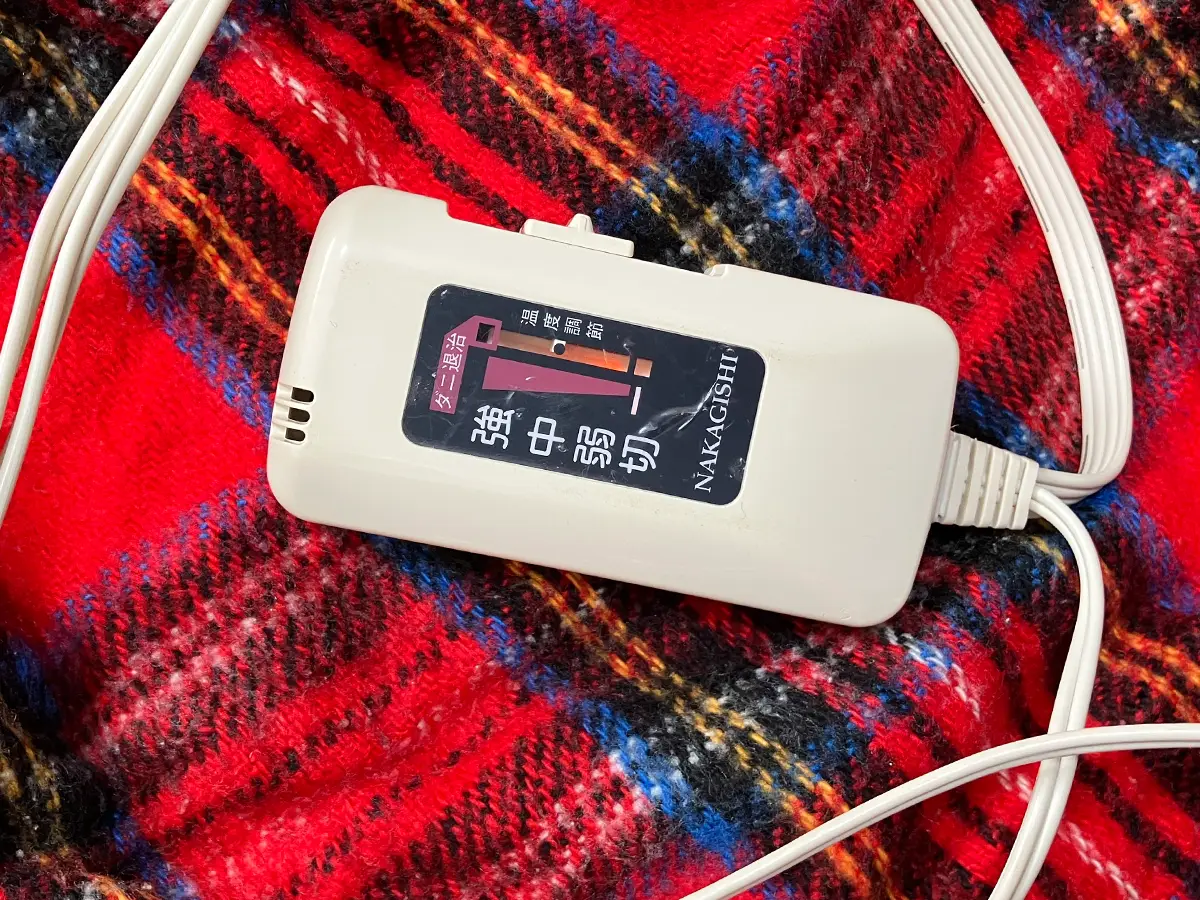 電気毛布（撮影：grapeライフハック編集部）