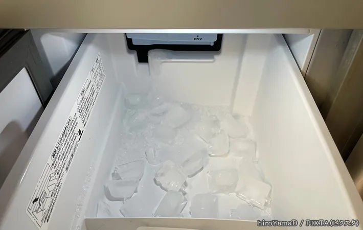 氷の写真