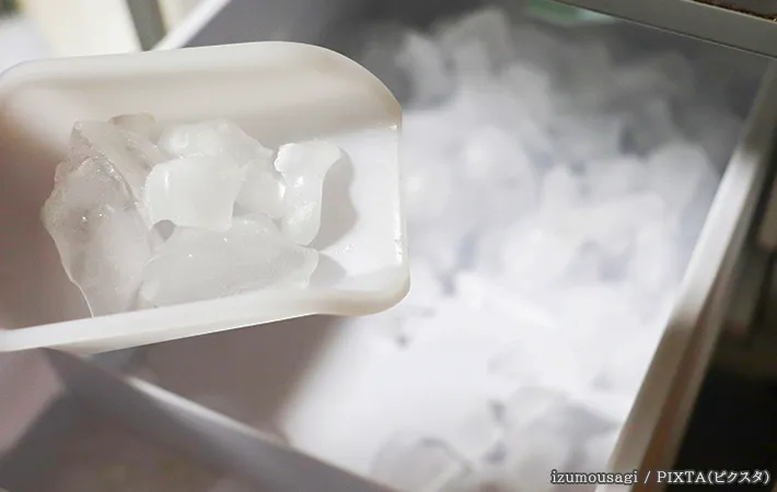 氷の写真
