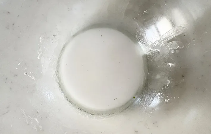 水溶き小麦粉の画像（撮影：エニママ）