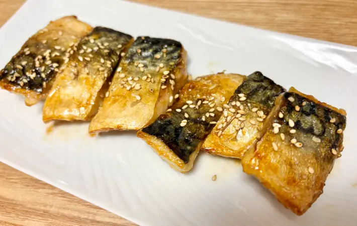 完成した鯖の蒲焼きの画像（撮影：エニママ）