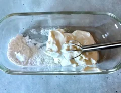 ヨーグルトと片栗粉