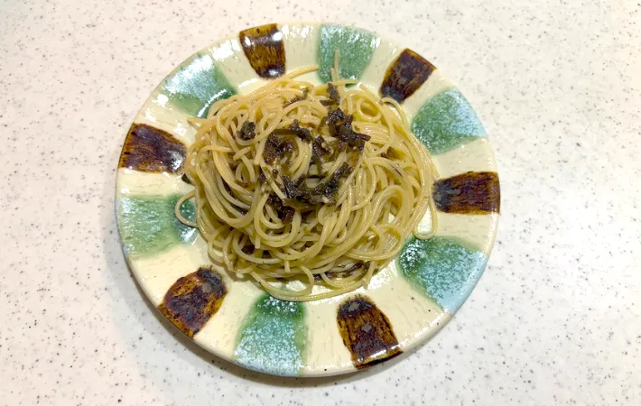 完成したパスタの画像（撮影：エニママ）