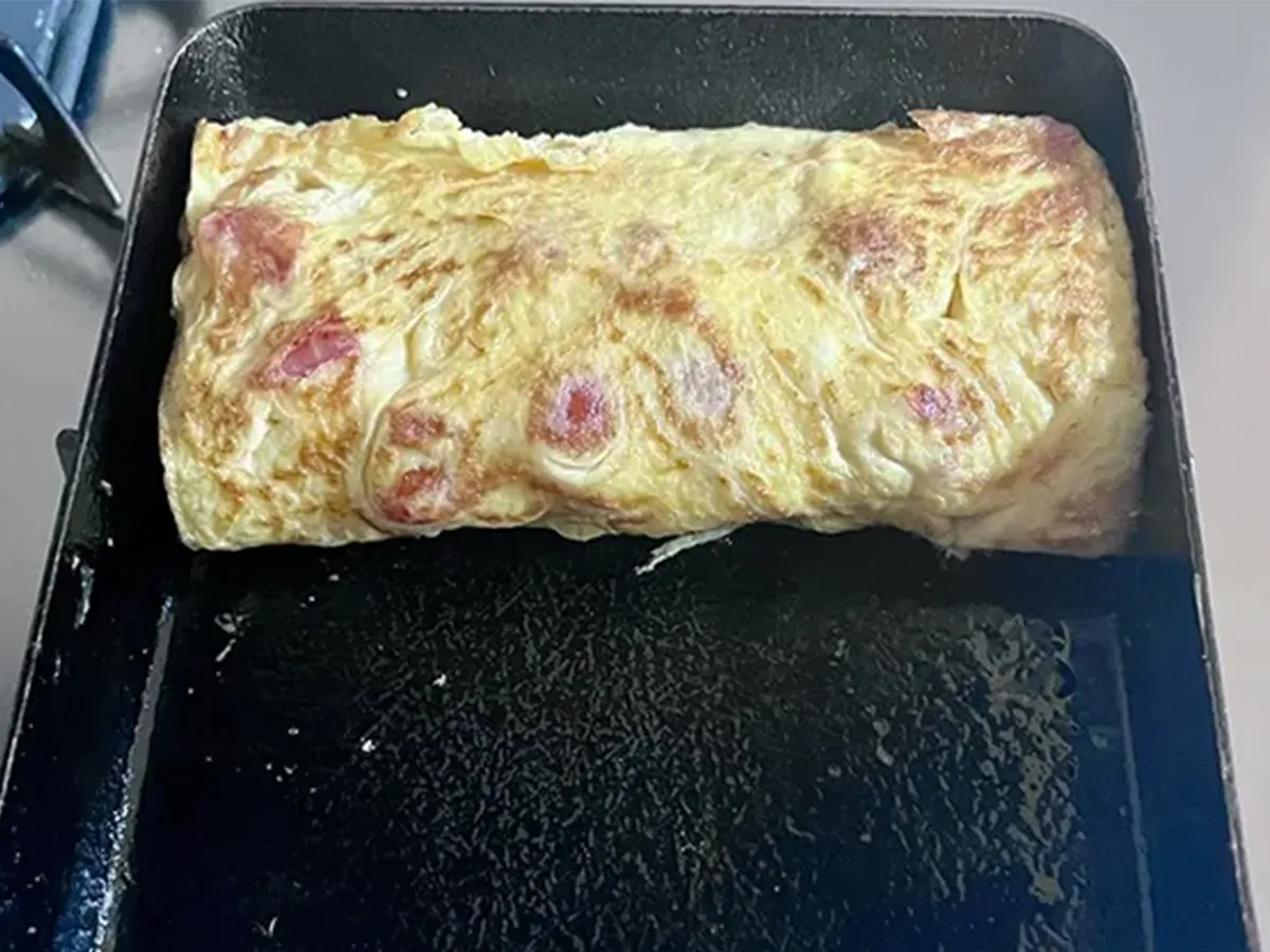 玉子焼きの画像（撮影：エニママ）