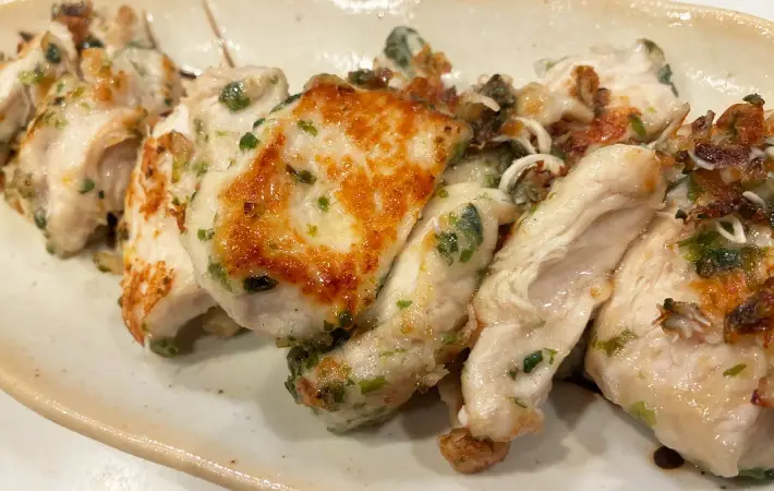 鶏むね肉のふんわり磯焼きの完成画像（撮影：エニママ）