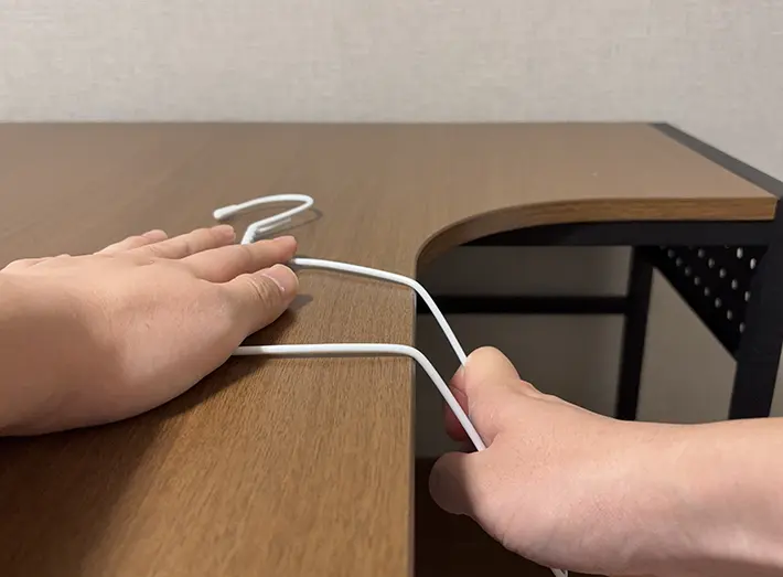 ワイヤーハンガーの画像