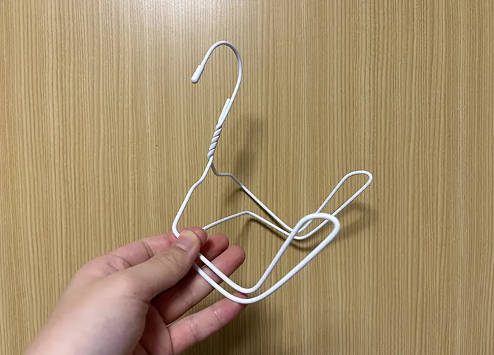 ワイヤーハンガーの画像