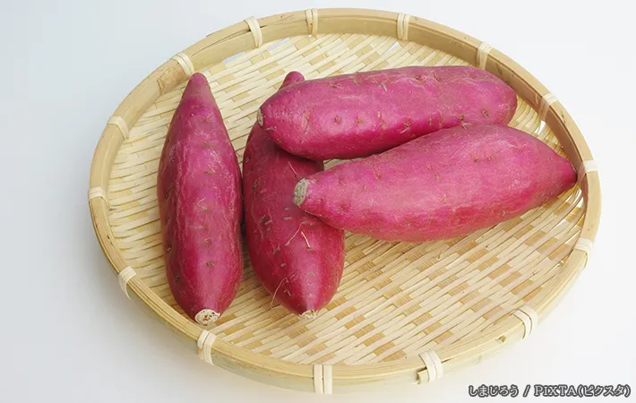 サツマイモの写真