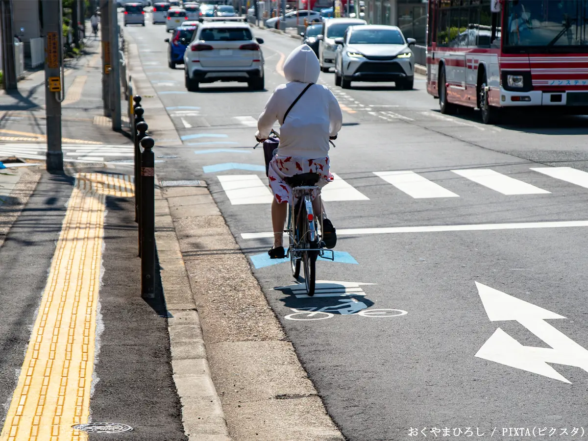自転車の写真