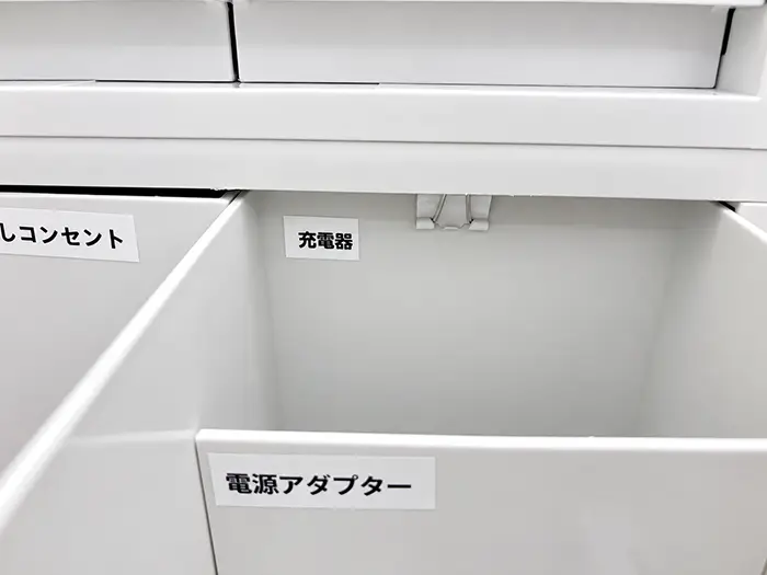 ラベリング（撮影：Classy Life）
