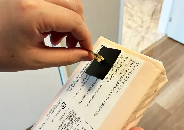 スマホリングの活用写真（撮影：grapeライフハック編集部）