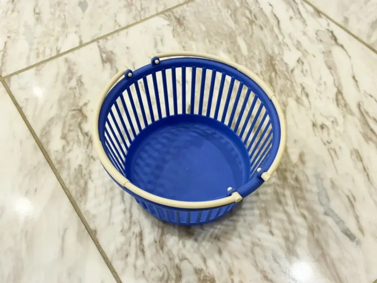 取っ手付きバスケットの写真(撮影:grapeライフハック編集部)